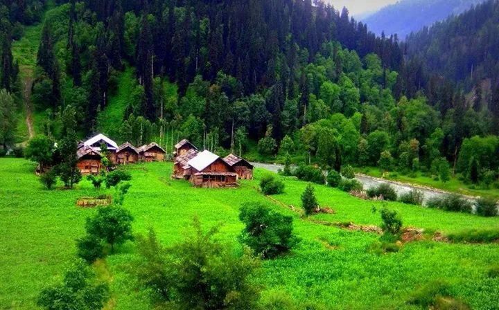 Sharda Valley in Sharda